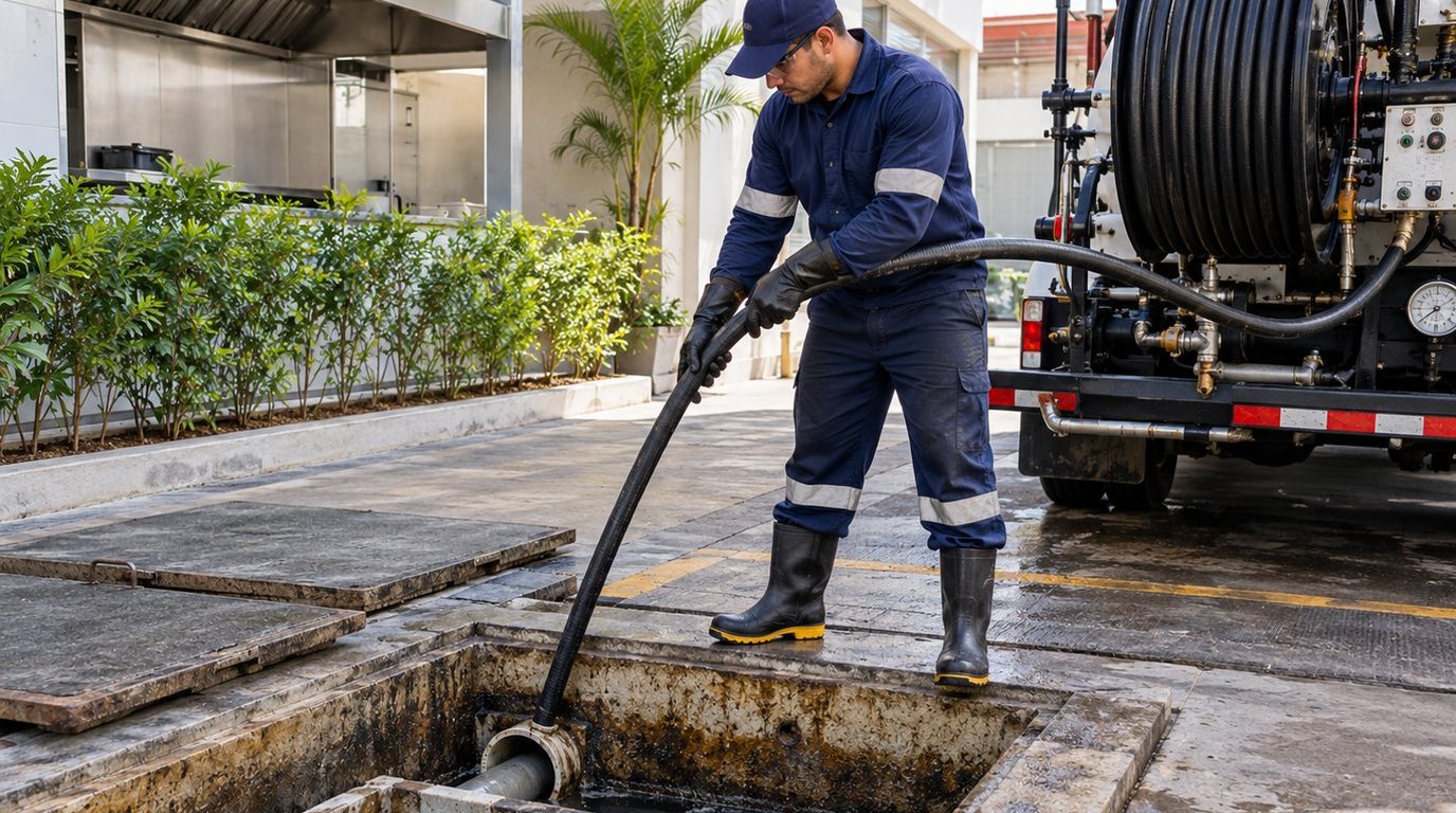 Limpeza de ralos pluviais em Mogi das Cruzes-SP
